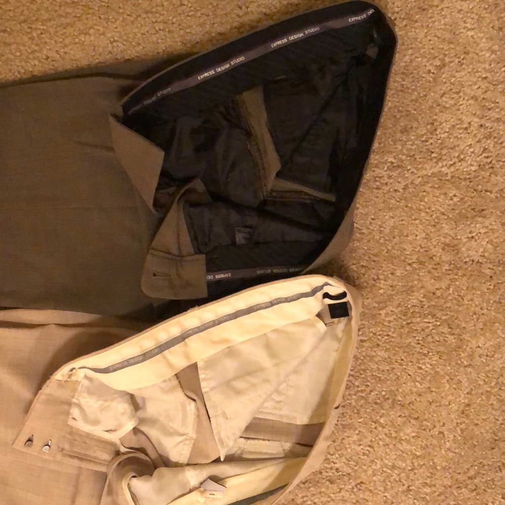 Work Slacks! Dry Clean Only! - image 2